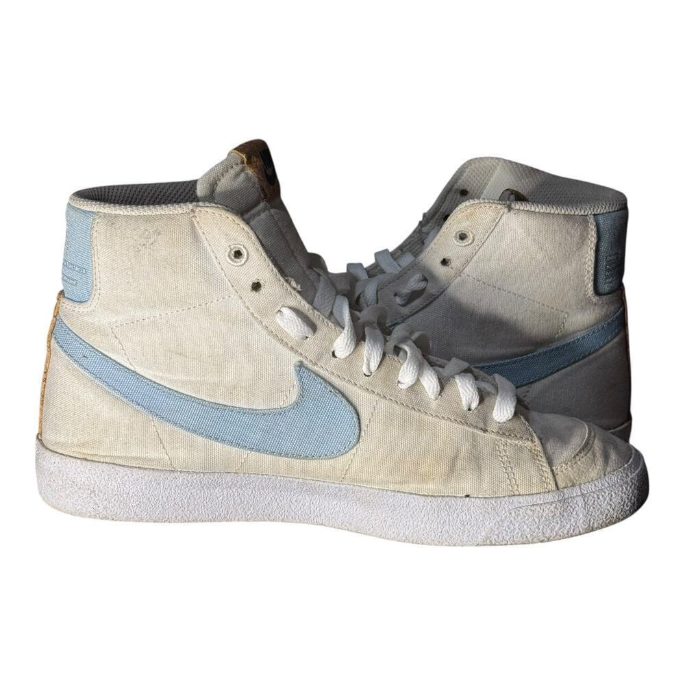 Nike Blazer Mid ‘77 Plant Dye “Fig 1” Floral Embroidery Women’s 8.5 DC8246-100 - Picture 10 of 11
